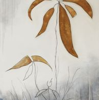 Abstrakte Kunst die letzten Blätter am Kirschbaum Cornelia Hauch.jpgNe