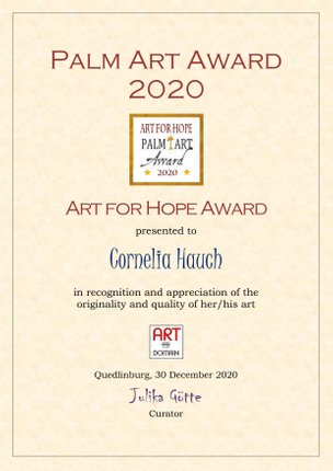 Wels Kunstszene ,Palm Art Award Cornelia Hauch