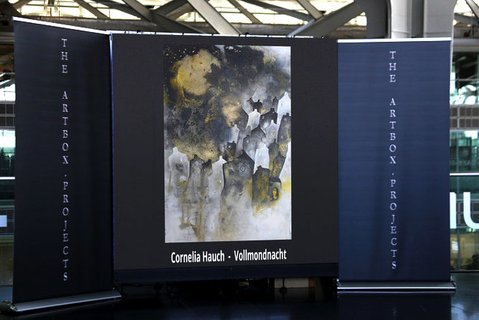 Abstrakte figurative Malerei Cornelia Hauch